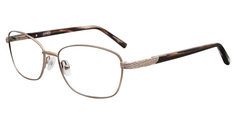 JONES NY OPTICAL J487 Eyeglasses ROSE-GOLD-0ROS 53mm
