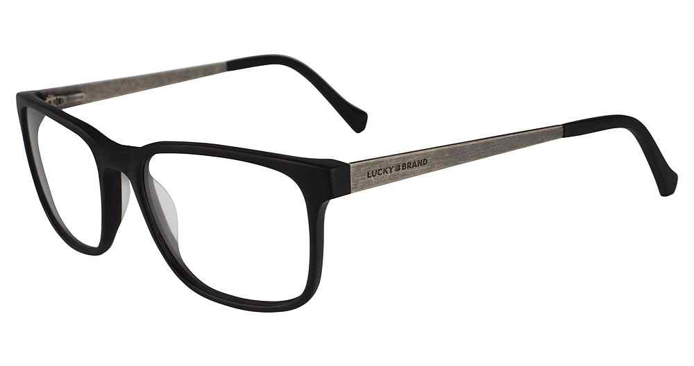 LUCKY BRAND OPTICAL D404 Eyeglasses MATTE-BLACK-BLA 54mm