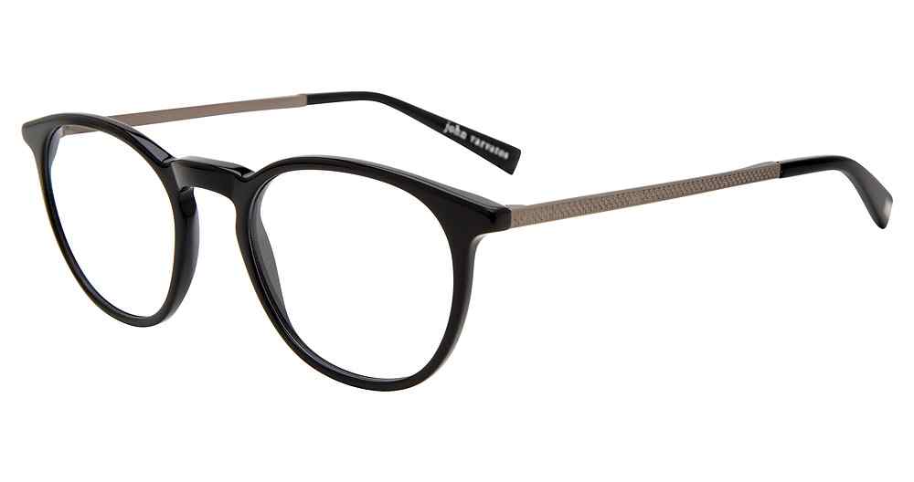 JOHN VARVATOS OPTICAL V371 Eyeglasses BLACK-0BLA 48mm