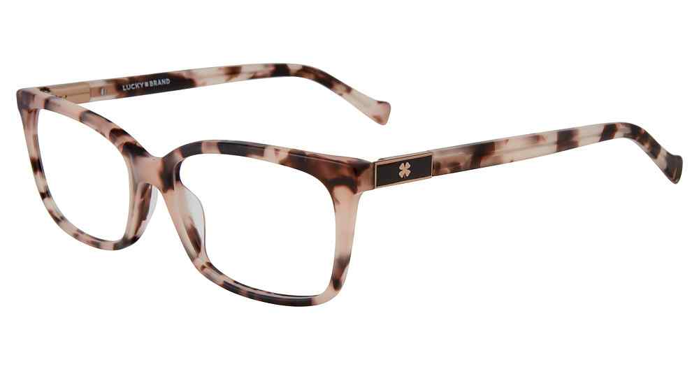 LUCKY BRAND OPTICAL D224 Eyeglasses PINK-TORTOISE-0PTO 54mm