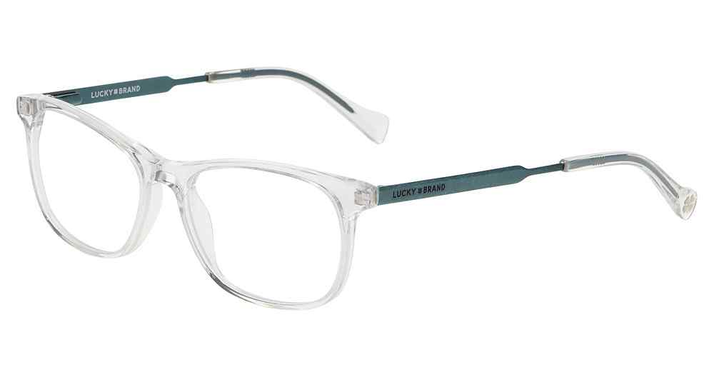 LUCKY BRAND KIDS D817 Eyeglasses CRYSTAL-0CRY 49mm