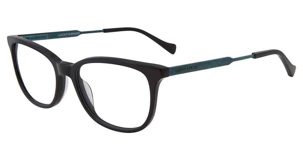 LUCKY BRAND OPTICAL D221 Eyeglasses BLACK-0BLA 52mm