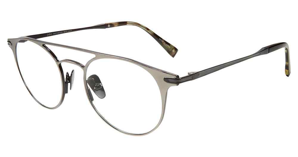 JOHN VARVATOS OPTICAL V169 Eyeglasses GUNMETAL-0GUN 49mm