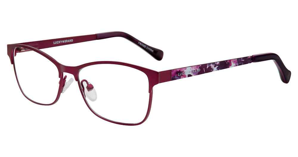 LUCKY BRAND KIDS D713 Eyeglasses BURGUNDY-0BUR 47mm