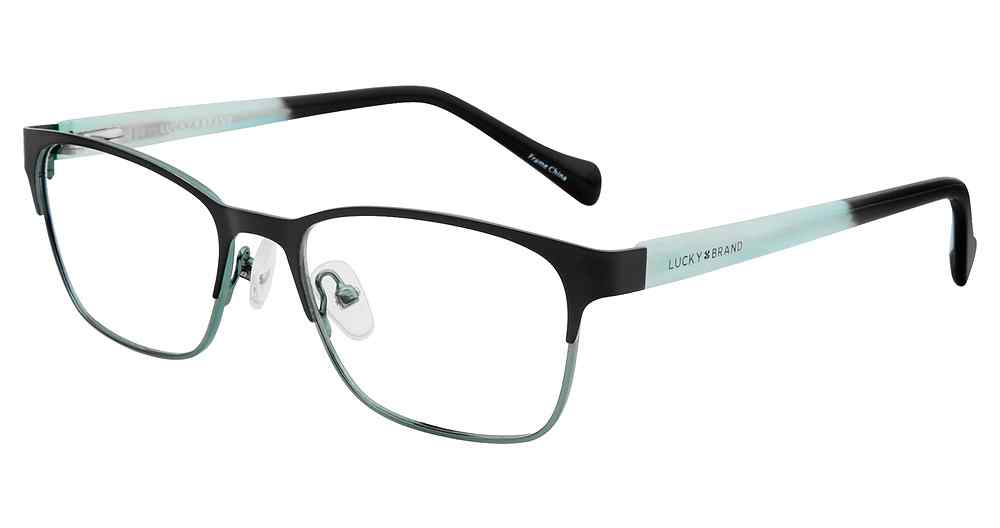LUCKY BRAND KIDS D715 Eyeglasses BLACK-0BLA 49mm