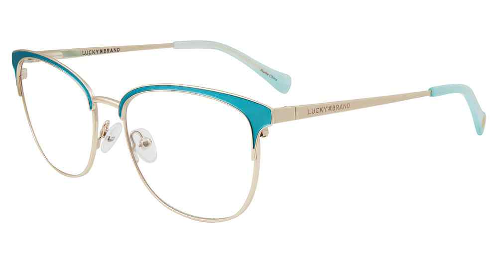 LUCKY BRAND OPTICAL D115 Eyeglasses TEAL-0TEA 52mm