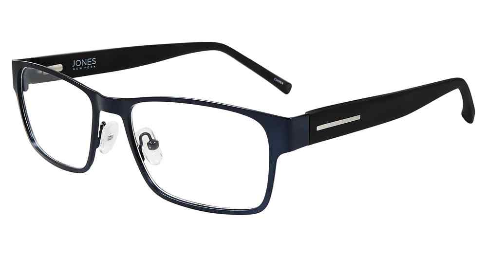 JONES MEN OPTICAL J357 Eyeglasses NAVY-0NAV 55mm