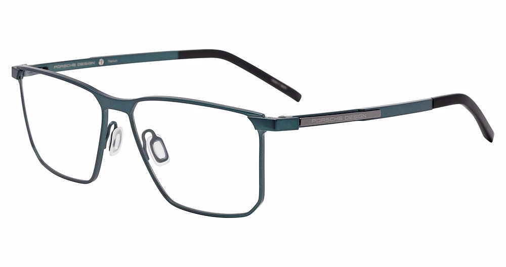 PORSCHE DESIGN OPTICAL P8773 Eyeglasses DARK-GREY-GREEN-TITAN-C000 57mm