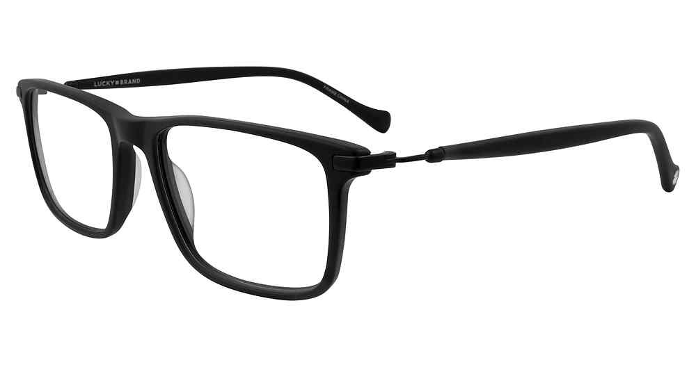 LUCKY BRAND OPTICAL D412 Eyeglasses MATT-BLACK-0MBL 55mm