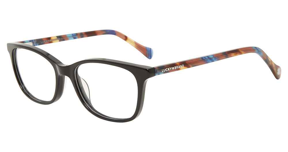 LUCKY BRAND KIDS D719 Eyeglasses BLACK-0BLA 50mm