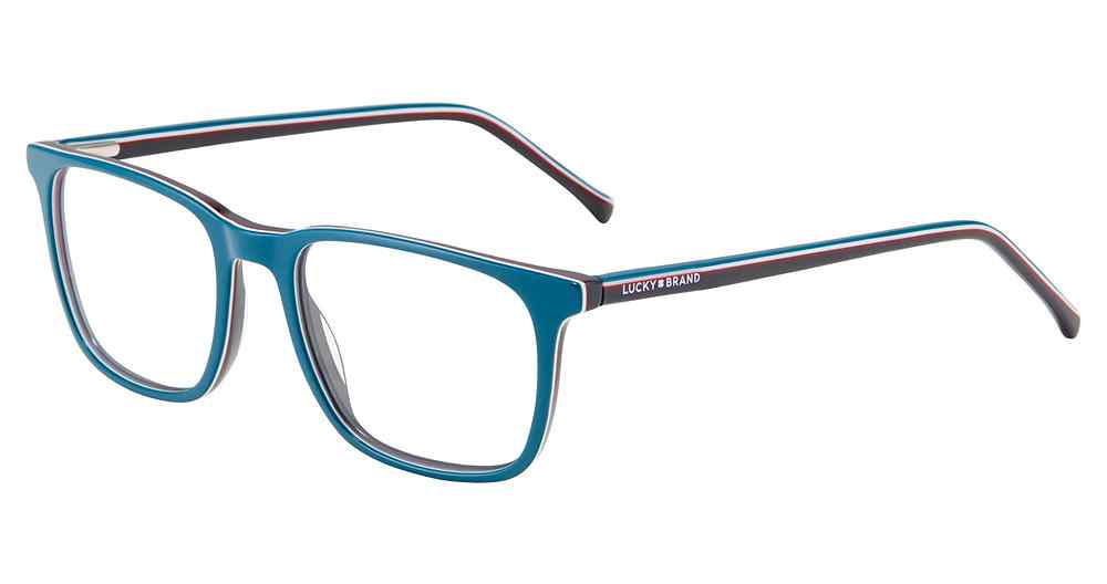 LUCKY BRAND OPTICAL D418 Eyeglasses TEAL-0TEA 52mm