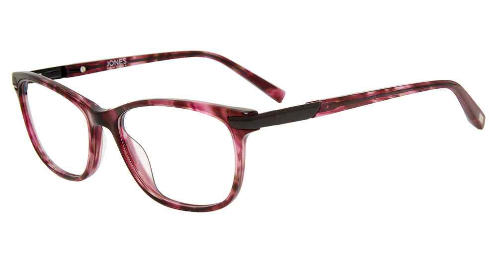 JONES NY OPTICAL J765 Eyeglasses BURGUNDY-0BUR 53mm