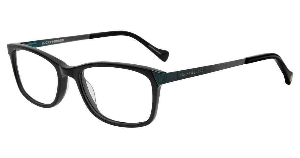 LUCKY BRAND KIDS D714 Eyeglasses BLACK-0BLA 48mm