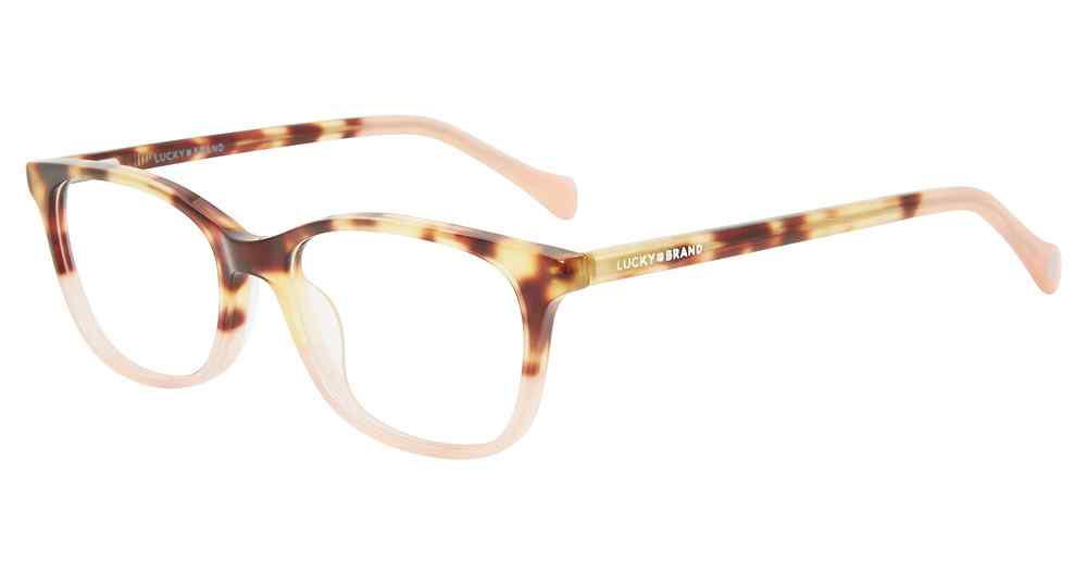 LUCKY BRAND KIDS D719 Eyeglasses TORT-PEACH-0TOP 50mm