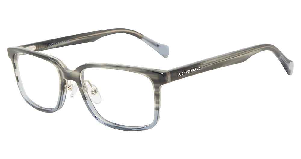 LUCKY BRAND KIDS D816 Eyeglasses GREY-BLUE-0GRB 49mm