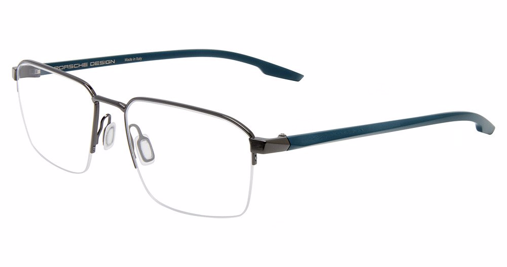 PORSCHE DESIGN OPTICAL P8763 Eyeglasses TEAL-B000 57mm