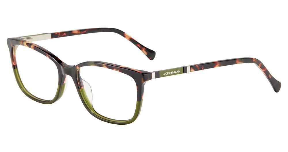 LUCKY BRAND OPTICAL D225 Eyeglasses GREEN-TORT-GRAD-0GRT 54mm