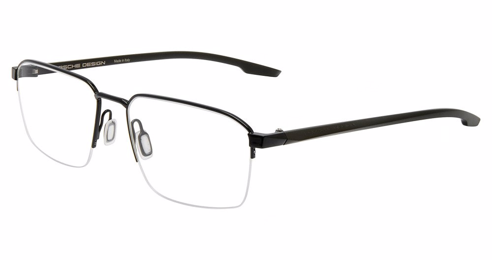 PORSCHE DESIGN OPTICAL P8763 Eyeglasses MATT-BLACK-A000 57mm
