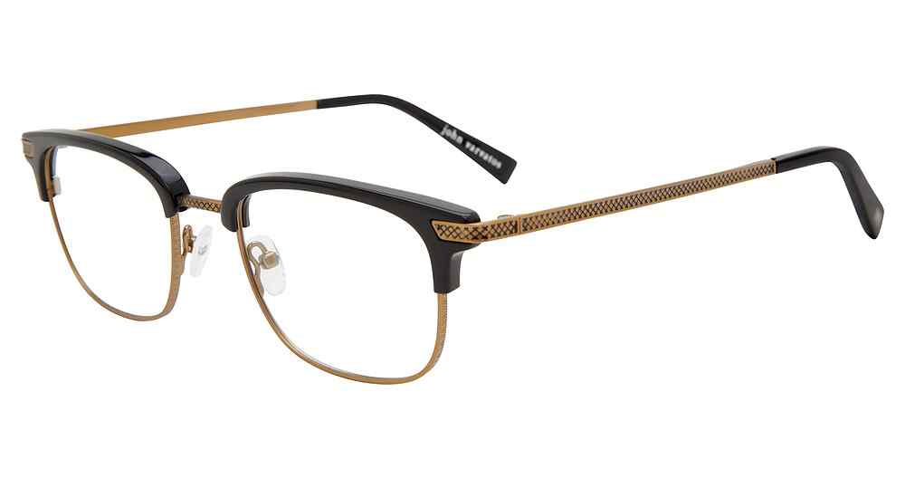 JOHN VARVATOS OPTICAL V162 Eyeglasses BLACK-0BLA 50mm