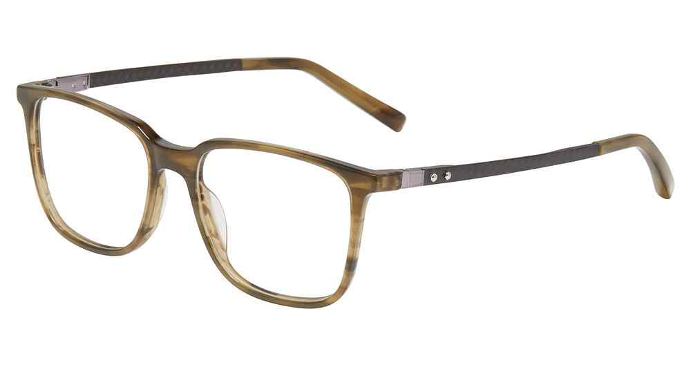 JONES MEN OPTICAL J537 Eyeglasses OLIVE-0OLI 52mm