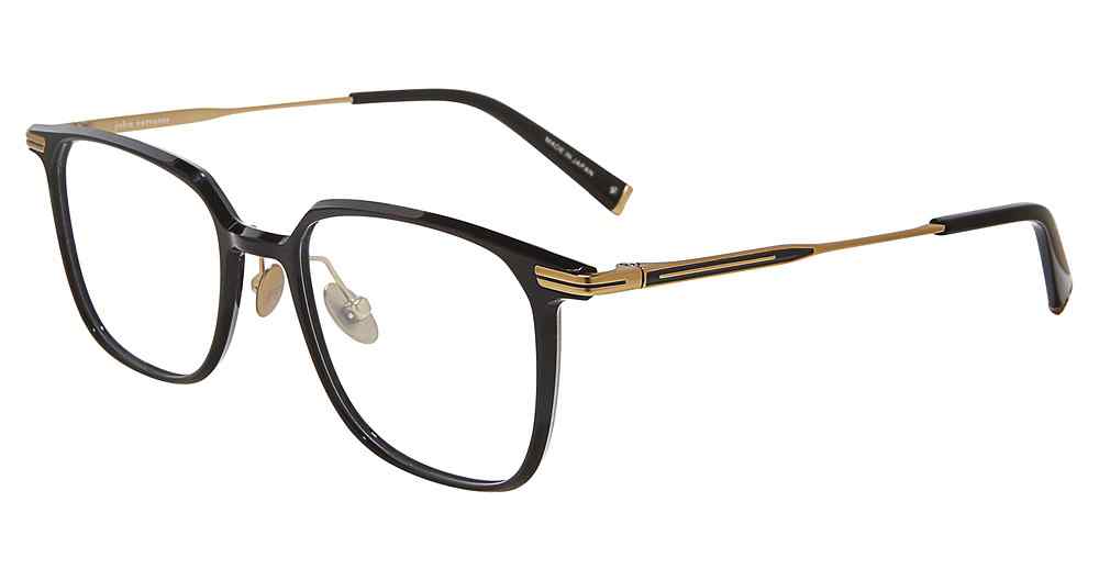 JOHN VARVATOS OPTICAL V414 Eyeglasses BLACK-0BLA 52mm