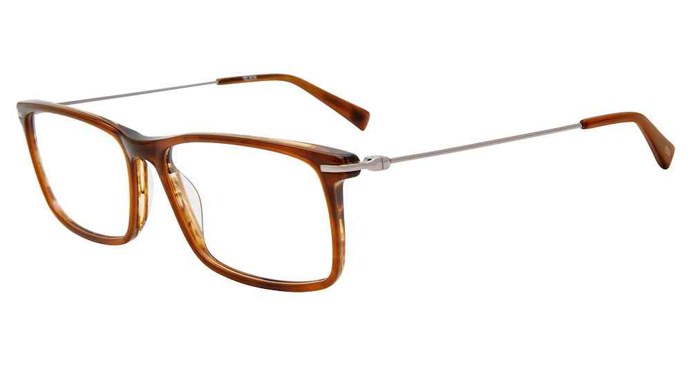 TUMI OPTICAL VTU019 Eyeglasses BROWN-03BQ 57mm