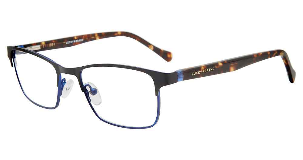 LUCKY BRAND KIDS VLBD823 Eyeglasses BLACK-0BLA 49mm
