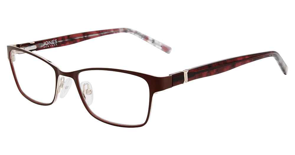 JONES PETITE OPTICAL VJOP155 Eyeglasses BURGUNDY-0BUR 50mm