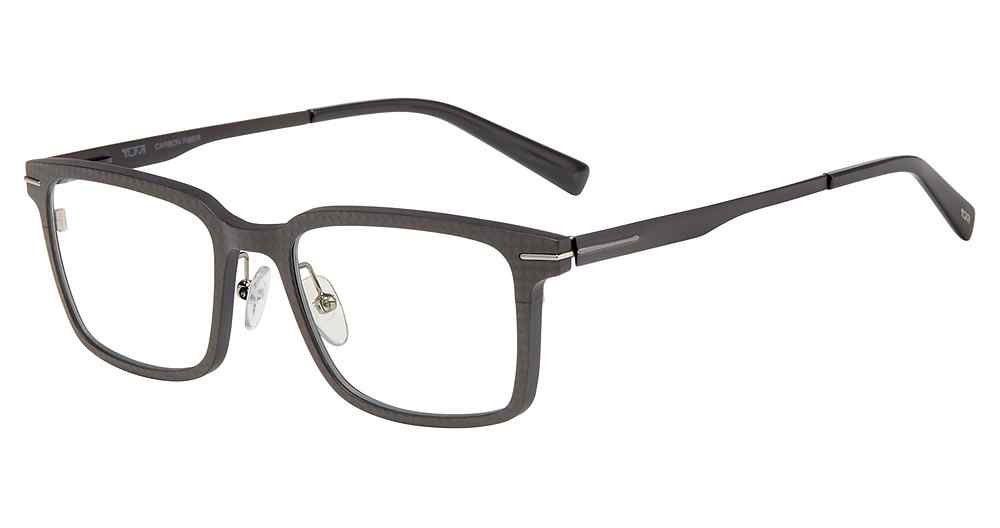 TUMI OPTICAL VTU521 Eyeglasses CARBON-FIBRE-02AN 53mm