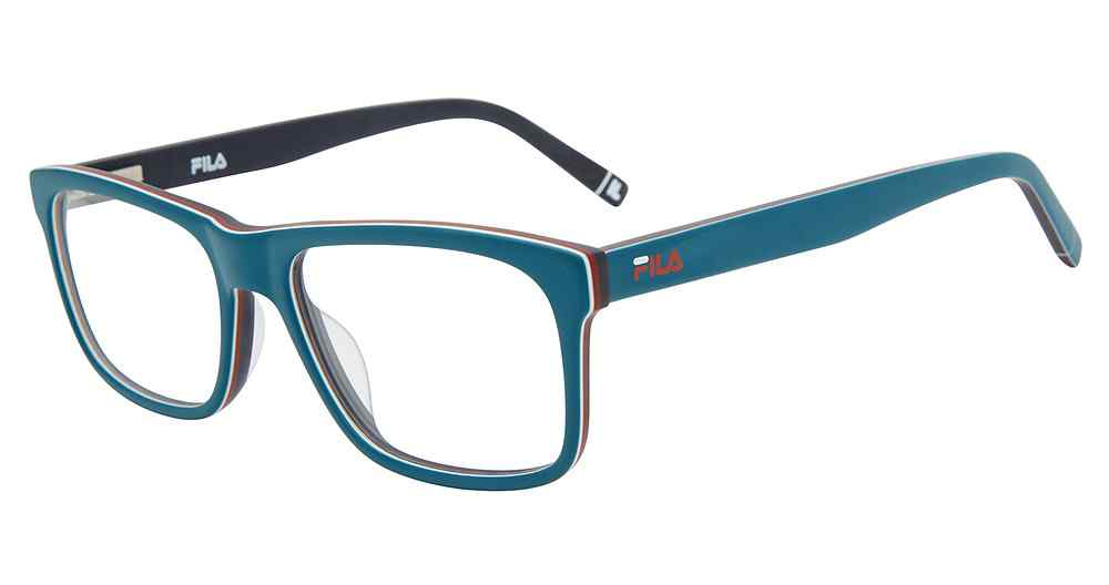 FILA OPTICAL VFI260 Eyeglasses MATTE-TEAL-07LG 53mm