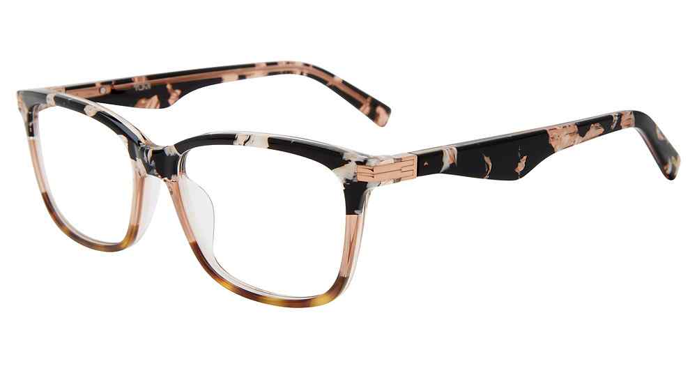 TUMI OPTICAL VTU015 Eyeglasses PEACH-HAVANA-0R96 55mm