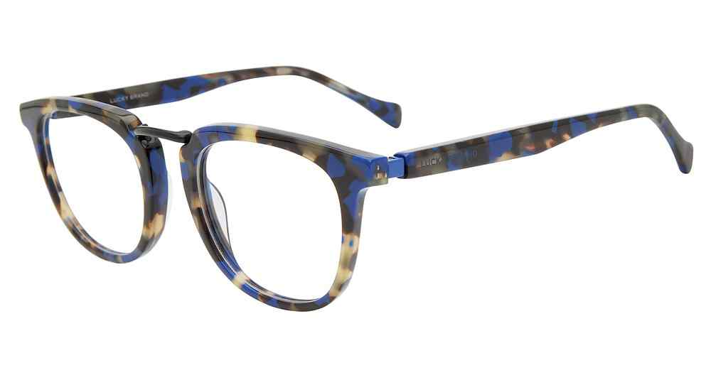 LUCKY BRAND OPTICAL VLBD424 Eyeglasses BLUE-HAVANA-0BLE 49mm