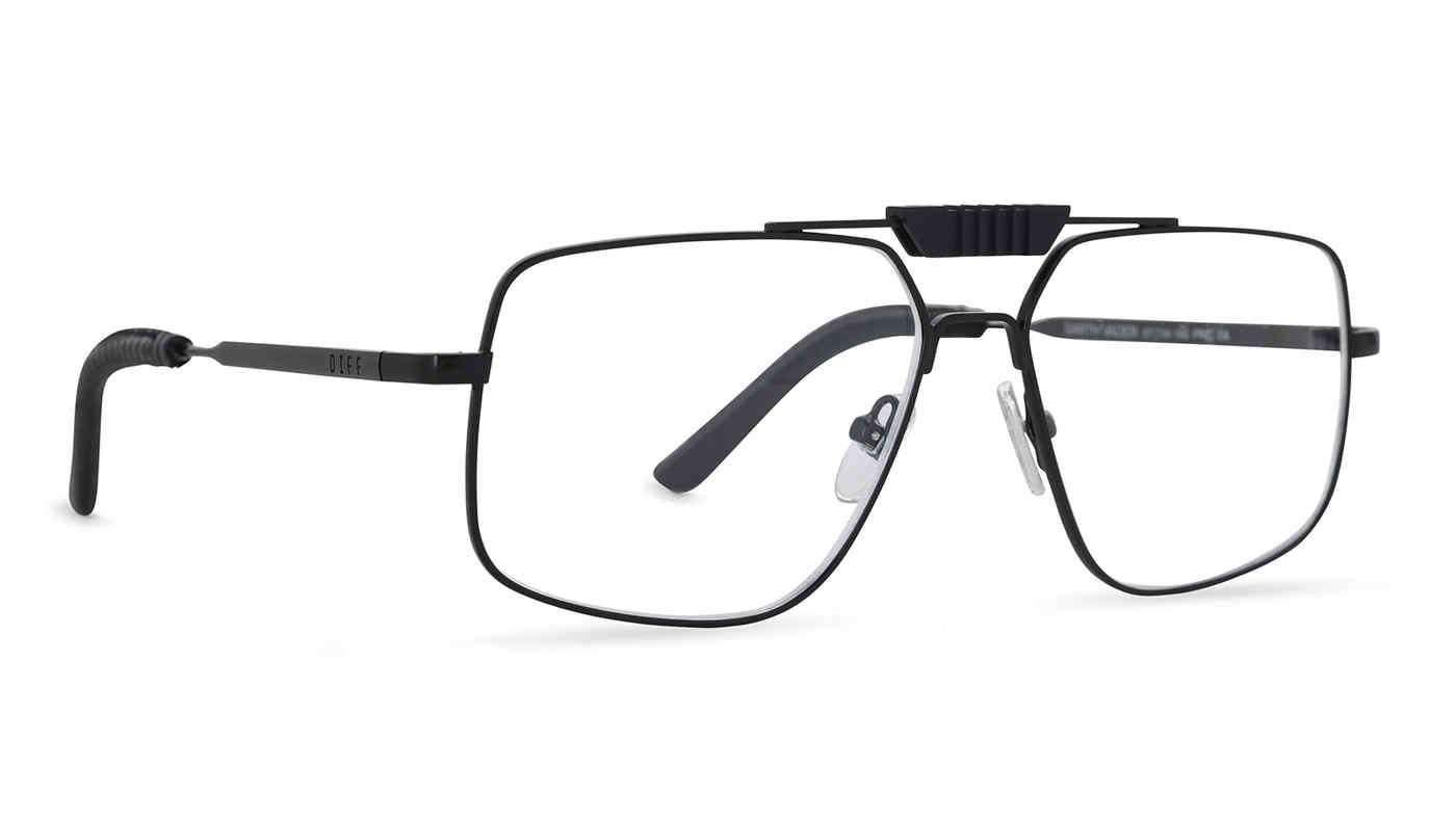 DIFF OPTICAL VDFDRTH Eyeglasses BLACK-0BLA 57mm