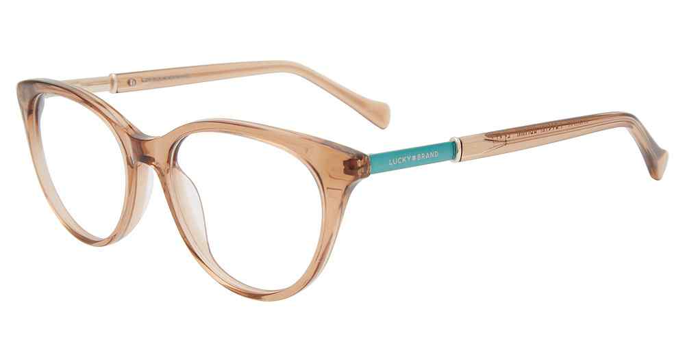 LUCKY BRAND OPTICAL VLBD235 Eyeglasses CRYSTAL-BROWN-0CRB 51mm