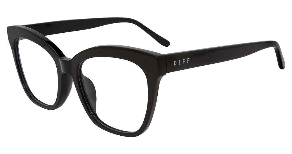 DIFF OPTICAL VDFWNST Eyeglasses BLACK-BL-0BLA 53mm