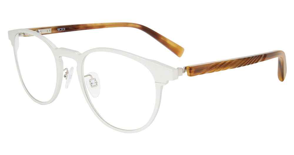 TUMI OPTICAL VTU514 Eyeglasses SILVER–0581 51mm