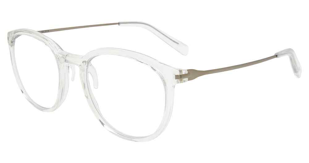 TUMI OPTICAL VTU801 Eyeglasses CRYSTAL-CLEAR 15mm