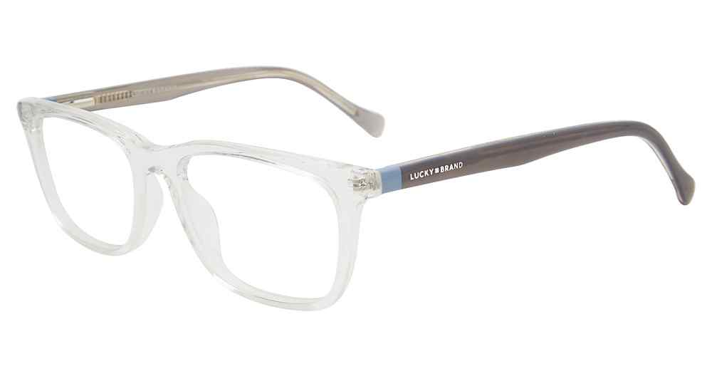 LUCKY BRAND KIDS VLBD824 Eyeglasses CRYSTAL-0CRY 49mm