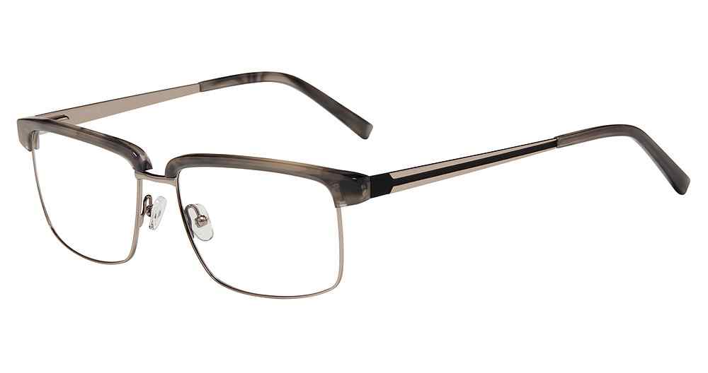 JONES MEN OPTICAL VJOM374 Eyeglasses GREY-HORN-0GRE 60mm