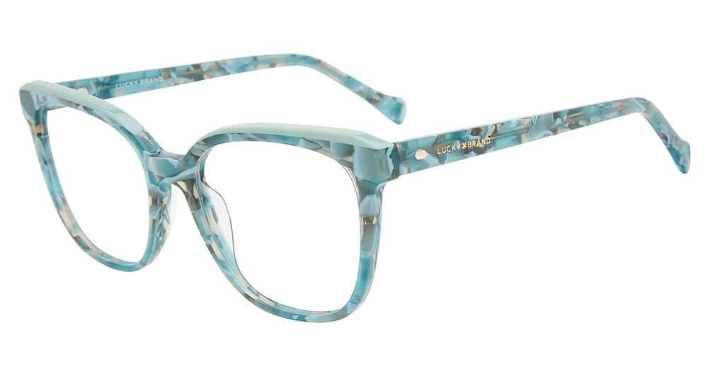LUCKY BRAND OPTICAL VLBD238 Eyeglasses TEAL-HAVANA-0TEA 52mm