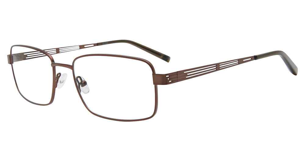 JONES MEN OPTICAL VJOM371 Eyeglasses BROWN-0BRO 58mm