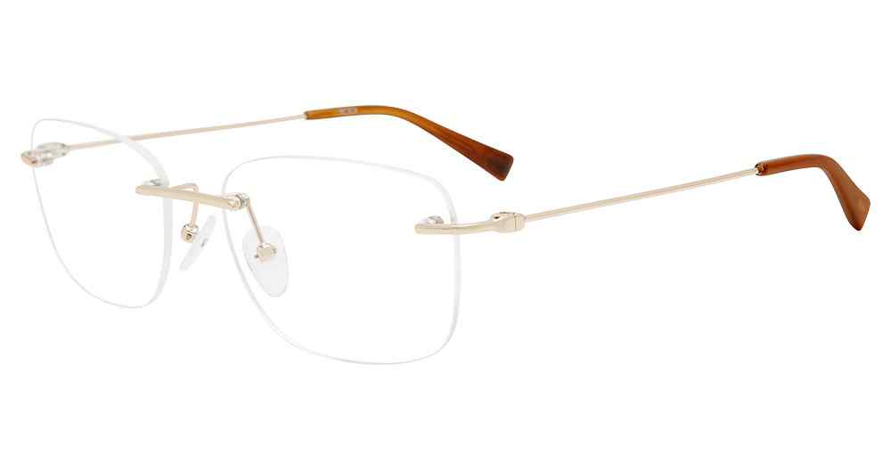 TUMI OPTICAL VTU020 Eyeglasses GOLD-594 56mm