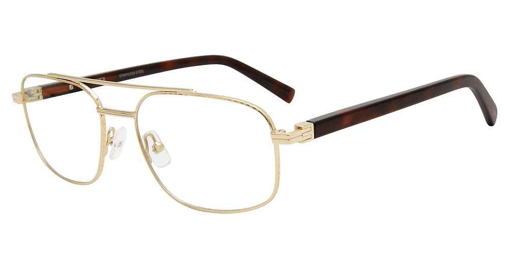 TUMI OPTICAL VTU017 Eyeglasses GOLD-0594 54mm