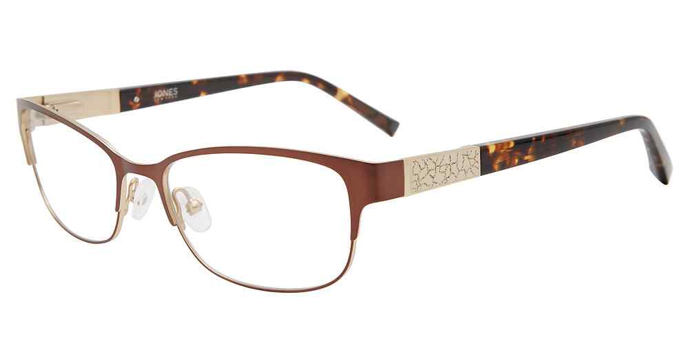 JONES NY OPTICAL VJON499 Eyeglasses BROWN-0BRO 53mm