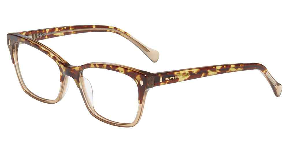 LUCKY BRAND OPTICAL VLBD229 Eyeglasses BROWN-0BRO 53mm