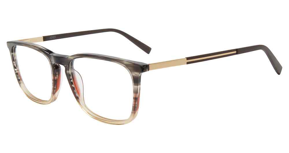 JONES MEN OPTICAL VJOM543 Eyeglasses BROWN-HORN-0BRH 54mm