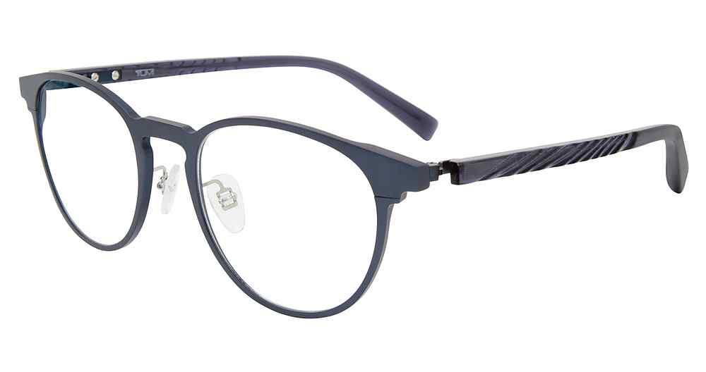 TUMI OPTICAL VTU514 Eyeglasses NAVY–01AQ 51mm