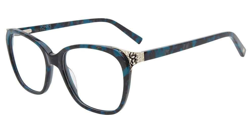 JONES NY OPTICAL VJON783 Eyeglasses BLUE-HAVANA-0BLH 52mm