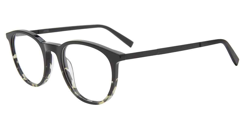 JONES MEN OPTICAL VJOM542 Eyeglasses BLACK-HORN-0BLH 50mm