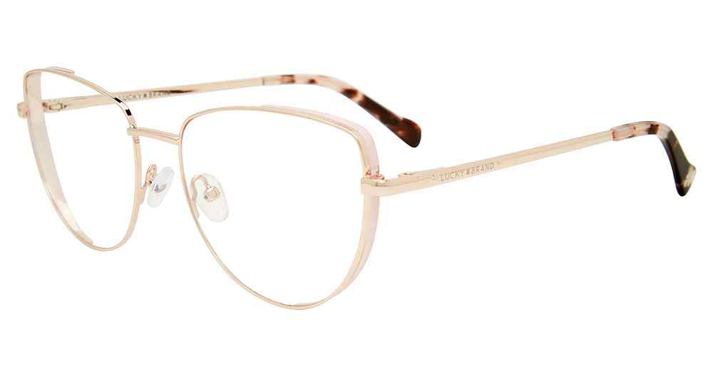 LUCKY BRAND OPTICAL VLBD122 Eyeglasses ROSE-GOLD-0ROG 54mm